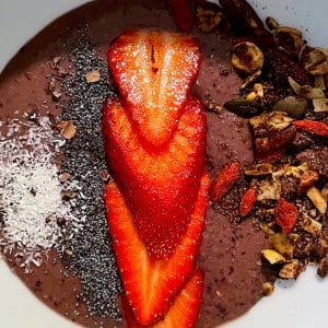 Aardbeien toetje Conmigo